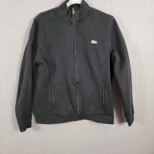 Lacoste Men’s Cotton Fleece Zip-Up Sweatshirt Sz L (318) Style SH7616